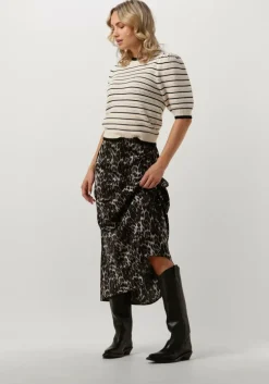 gebroken wit neo noir trui sidra stitch knit blouse