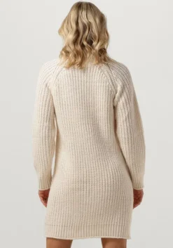 gebroken wit notre-v mini jurk nv-channa