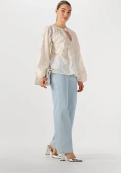 gebroken wit nukus blouses yoni top embroidery