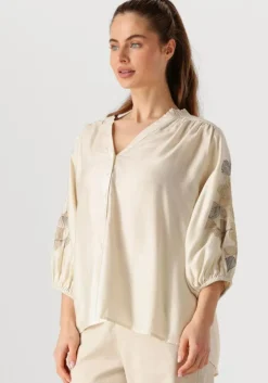 gebroken wit nukus blouses tina blouse embroidery