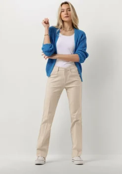 gebroken wit nukus flared broek zoe pants