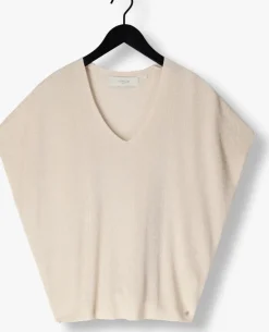 gebroken wit nukus top dina top lurex