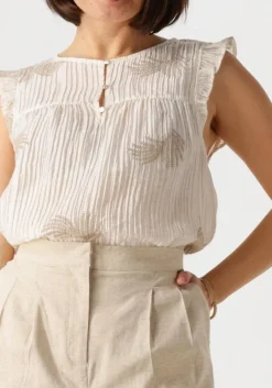 gebroken wit nukus top montel top