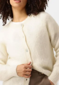 gebroken wit nukus vest loren cardigan