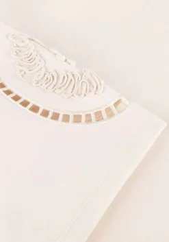 gebroken wit object t-shirt objdorina s/s re top e ss fair 25