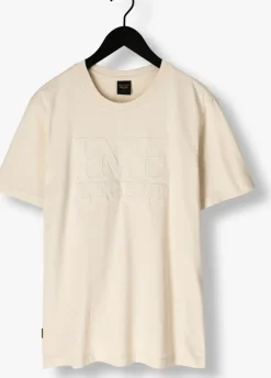 gebroken wit pme legend t-shirt single jersey