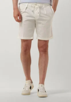 gebroken wit profuomo korte broek trousers 845 short