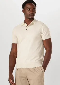 gebroken wit profuomo polo polo short sleeve