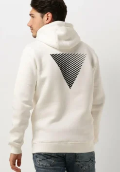 gebroken wit pure path sweater essential logo hoodie