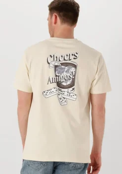 gebroken wit pure path t-shirt regular fit crewneck ss t-shirts