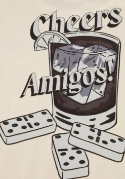 gebroken wit pure path t-shirt regular fit crewneck ss t-shirts