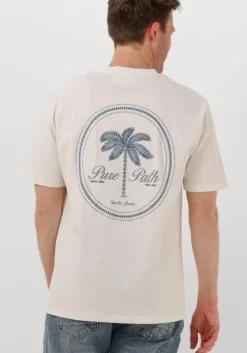 gebroken wit pure path t-shirt loose fit crewneck ss t-shirts