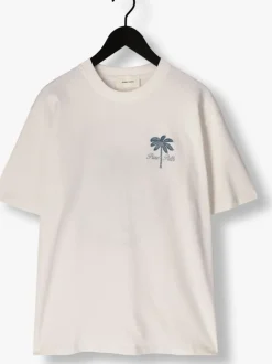 gebroken wit pure path t-shirt loose fit crewneck ss t-shirts