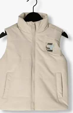 gebroken wit raizzed bodywarmer tucker