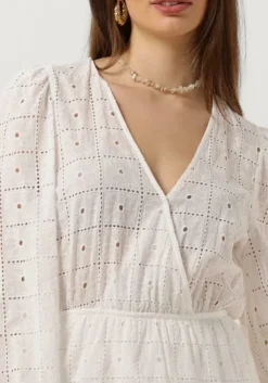 gebroken wit refined department mini jurk eloise