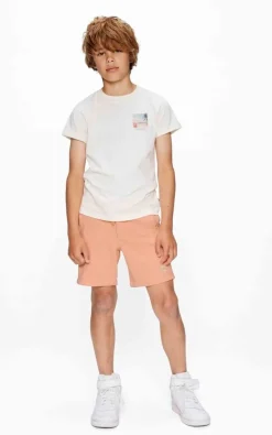 gebroken wit retour t-shirt damon