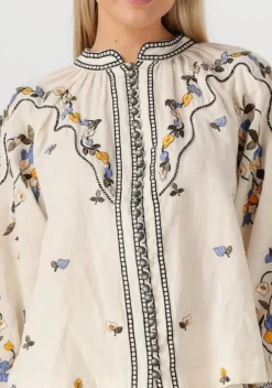 gebroken wit scarlett poppies blouses femme top