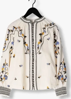 gebroken wit scarlett poppies blouses femme top