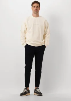 gebroken wit scotch & soda sweater logo front chest sweatshirt