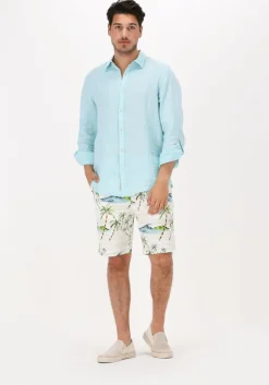 gebroken wit scotch & soda korte broek fave printed pima cotton shortk