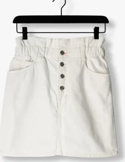 gebroken wit scotch & soda minirok the break mini skirt - garment dye colours