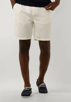 gebroken wit scotch & soda korte broek fave - cotton/linen twill bermuda