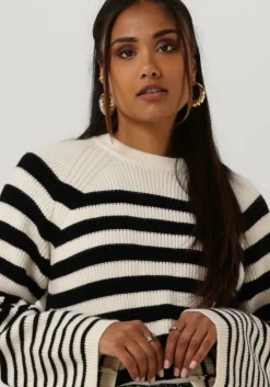 gebroken wit second female trui matea knit o-neck