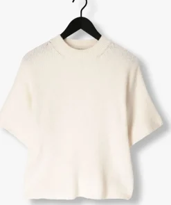 gebroken wit second female trui wanda knit o-neck