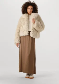 gebroken wit second female trui wanda knit o-neck