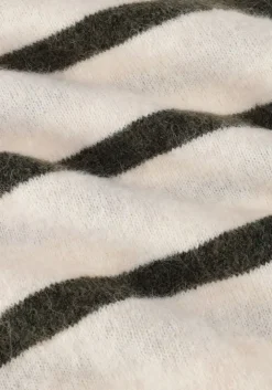 gebroken wit selected femme t-shirt slfmaline-liliana 2/4 knit o-neck