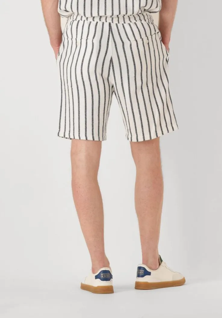 gebroken wit selected homme korte broek slhcomfort-brody-sal shorts