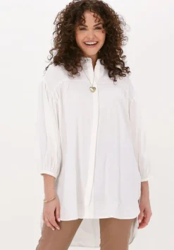 gebroken wit simple blouses woven blouse marin struc