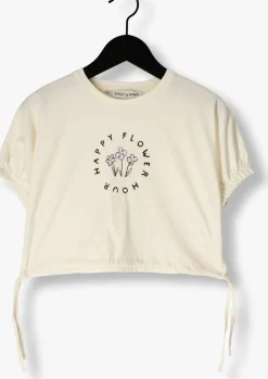 gebroken wit sproet & sprout t-shirt t-shirt boxy happy flower