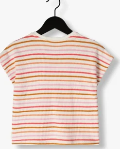 gebroken wit sproet & sprout t-shirt t-shirt waffle stripes