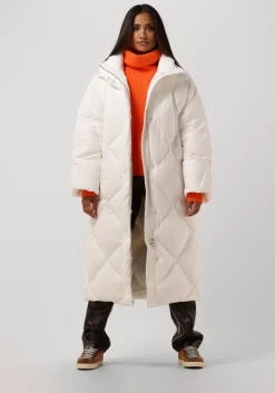 gebroken wit stand studio gewatteerde jas anissa coat