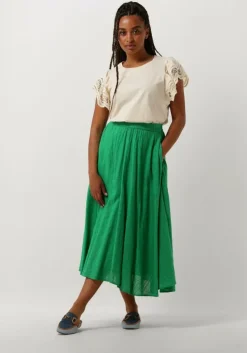 gebroken wit summum t-shirt jersey top tee with lace