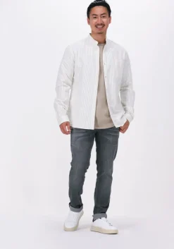 gebroken wit the goodpeople casual overhemd sofian