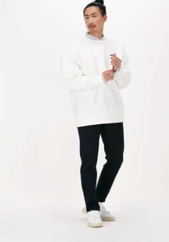 gebroken wit tommy jeans casual overhemd tjm casual stripe shirt