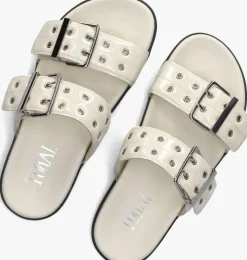 gebroken wit toral slippers ares