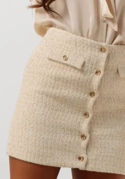 gebroken wit twinset milano minirok 242tp2125