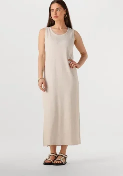 gebroken wit withblack maxi jurk wbldordi long tank dress