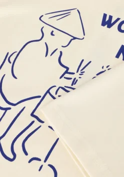 gebroken wit woodbird t-shirt wbbaine noodle tee