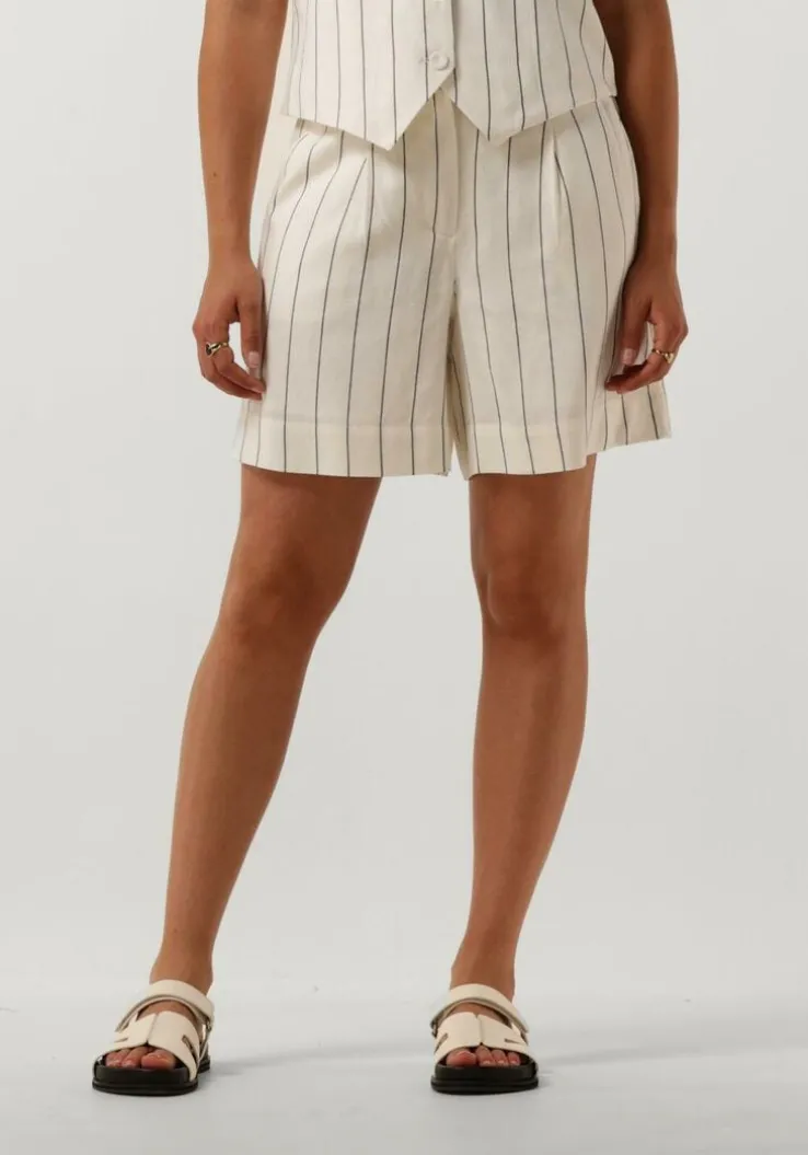 gebroken wit y.a.s. broeken yasaliva hw shorts