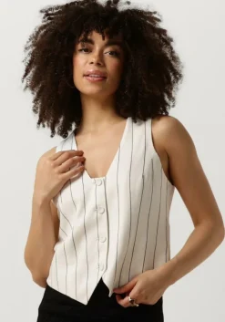 gebroken wit y.a.s. gilet yasaliva waistcoat