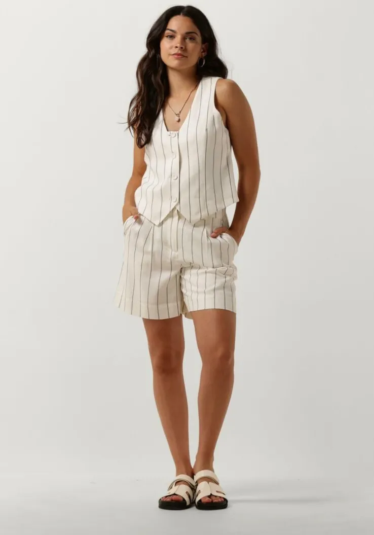 gebroken wit y.a.s. gilet yasaliva waistcoat