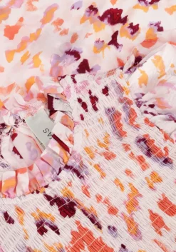 gebroken wit y.a.s. maxi jurk yastiera ss long dress