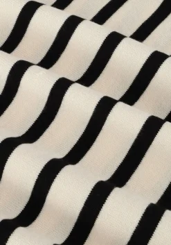 gebroken wit y.a.s. top yaslena ss knit pullover s. noos