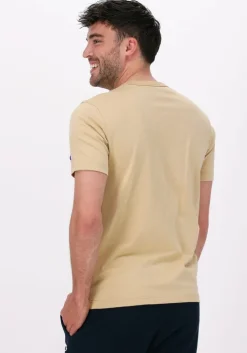 gele champion t-shirt crewneck t-shirt 216545