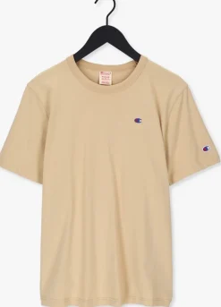 gele champion t-shirt crewneck t-shirt 216545