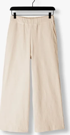 gele circle of trust pantalon lois wide leg rib